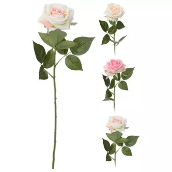 растение искусственное Роза 60см в асс-те