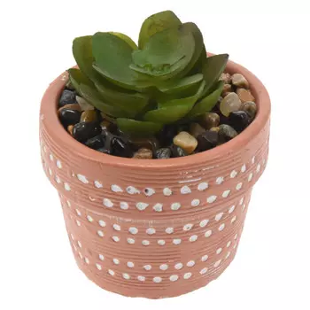 растение искусственное Суккулент в горшке 11см в асс-те