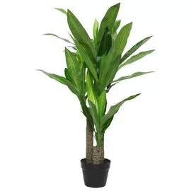 растение искусственное в горшке Драцена 105см