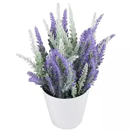 растение искусственное в горшке Лаванда 30см