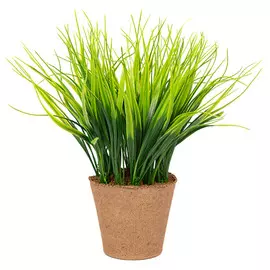 растение искусственное в горшке Трава 28см