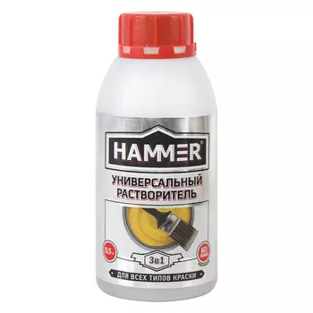 растворитель-очиститель HAMMER 0,5 л, арт.ЭК000126966