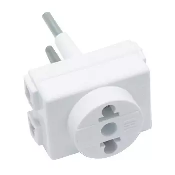 разветвитель 3 гнезда РВ10-001Б белый