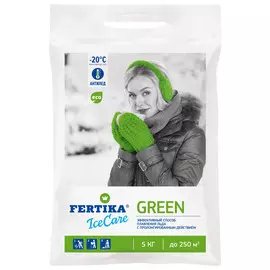 реагент противогололедный Fertika IceCare Green 5кг