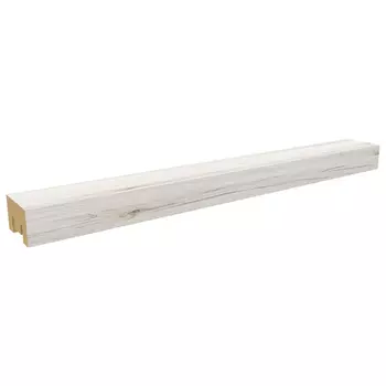рейка интерьерная STELLA Бриона Дуб санремо белый 2700х40х16мм МДФ