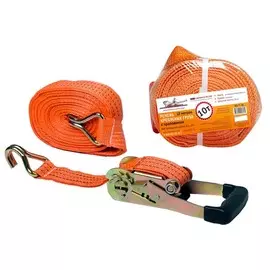 ремень для крепления груза с храповиком 12м 10т