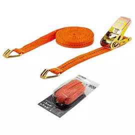 ремень крепления груза TOP AUTO 25мм 5м 0,8/1,6т храповый механизм