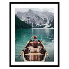 репродукция в раме ПУТЕШЕСТВИЕ В АЛЬПАХ, 300х400, бумага пластик