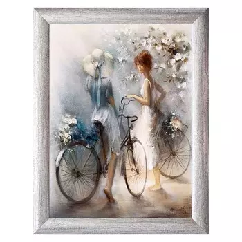 репродукция в раме ВЕСНА, 300х400 мм, бумага, МДФ