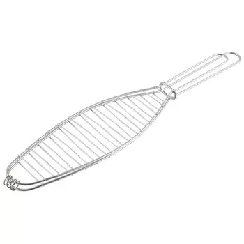 решетка-гриль ECOS 27х9х1,5см хром.сталь