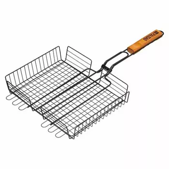 решетка-гриль PALISAD 260х320х65мм антипригарное покрытие