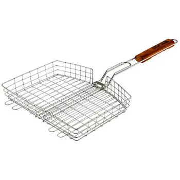 решетка-гриль PALISAD 30,5х23,5х5,5см хром.сталь/дер.ручка