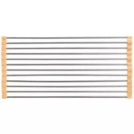 решетка на раковину MARMITON 47х23см складная нерж.сталь, резина