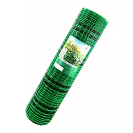 решетка садовая 45х45мм 1х10м пластик зелёный