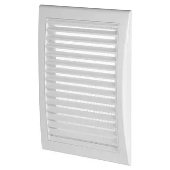 решетка вентиляционная AWENTA 175х250мм TL3 с сеткой пластик белая