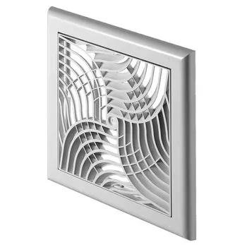 решетка вентиляционная AWENTA 190х190мм TX1 с сеткой пластик белая