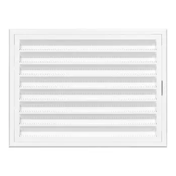 решетка вентиляционная ЭРА 200х150мм RZN пластик белая