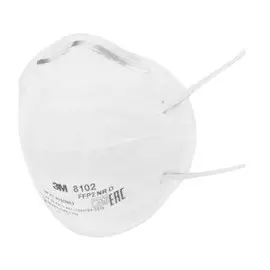 респиратор 3M 8102 FFP2 NR2 без клапана