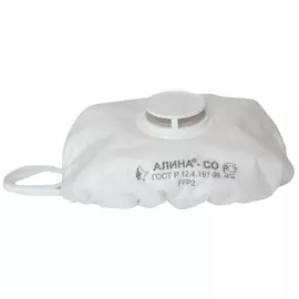респиратор неформованный Алина-210 FFP2D с клапаном 2шт