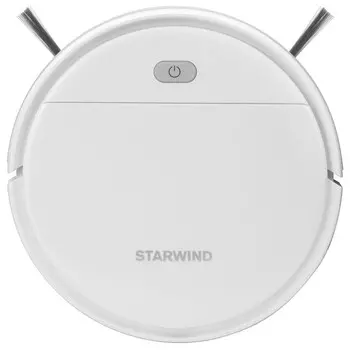 робот-пылесос STARWIND SRV3955 контейнер 0,2л белый
