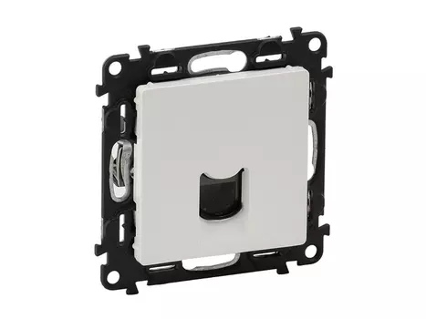 розетка компьютерная 1 пост LEGRAND Valena Life RJ45 категория 5е UTP белый