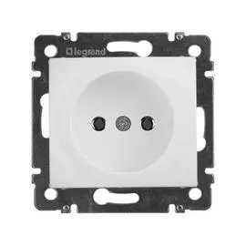 розетка 1 пост LEGRAND Valena б/з б/ш 16А 10шт белая