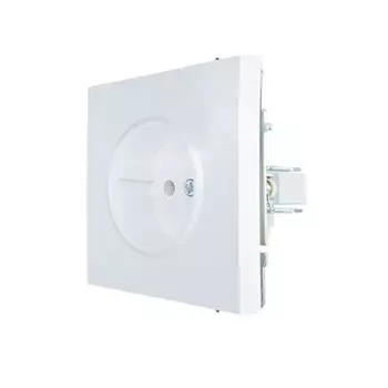 розетка 1 пост LEZARD Zima б/з ПБТ белый