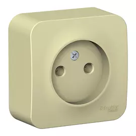розетка 1-пост SCHNEIDER ELECTRIC Blanca б/з б/ш 16А бежевый