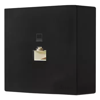 розетка компьютерная 1 пост LEZARD Leto чёрный бархат