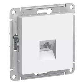 розетка компьютерная Atlas Design RJ45, белый