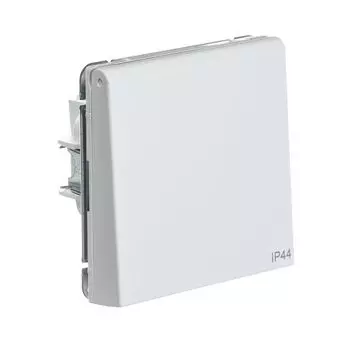 розетка SYSTEME ELECTRIC Art Gallery 16A IP44 с/з с/ш с крышкой белый