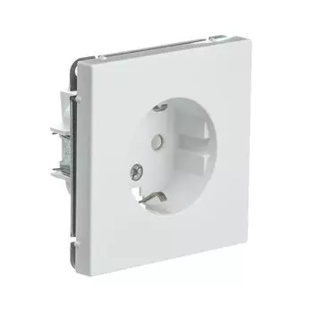 розетка SYSTEME ELECTRIC Art Gallery 16А с/з с/ш белый