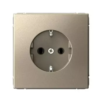 розетка SYSTEME ELECTRIC Art Gallery 16А с/з шампань