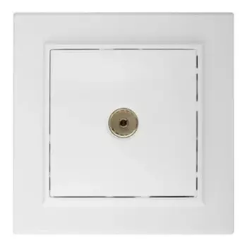 розетка телевизионная EKF Минск, белый