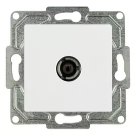 розетка телевизионная GUNSAN Eqona, белый