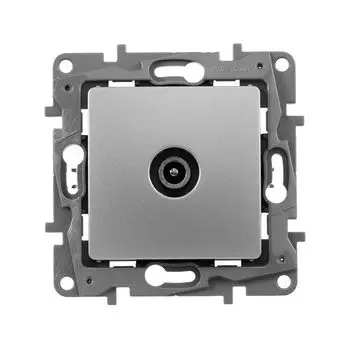 розетка телевизионная LEGRAND Etika алюминий