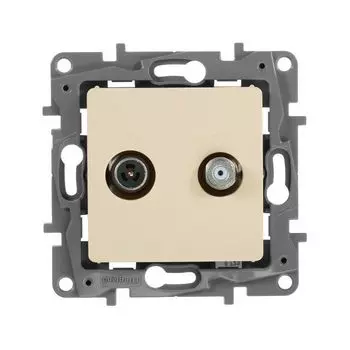 розетка телевизионная LEGRAND Etika слоновая кость