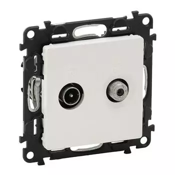 розетка телевизионная LEGRAND Valena Life IP20 белый