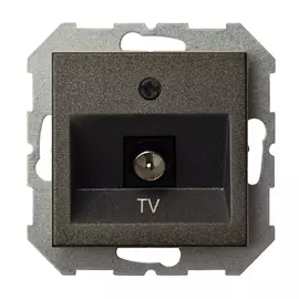 розетка TV LIREGUS Epsilon, черный