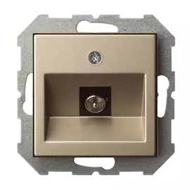 розетка TV LIREGUS Epsilon, шампань