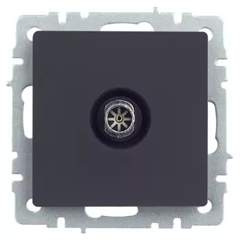 розетка TV оконечная IEK BRITE графит