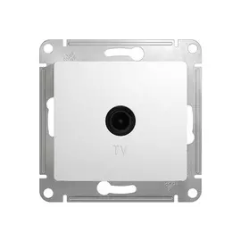 розетка TV проходная SCHNEIDER ELECTRIC Glossa, белый