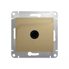 розетка TV SCHNEIDER ELECTRIC Glossa, титан