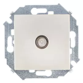 розетка TV SIMON, серия 15, шампань