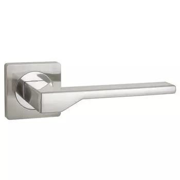 ручка дверная AJAX Level JK SN/CP-3 матовый никель