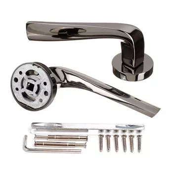 ручка дверная LORENA 140F графит