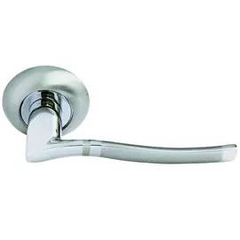 ручка дверная MORELLI 04, никель, хром, белый