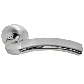 ручка дверная MORELLI dIY 02, никель, хром, белый