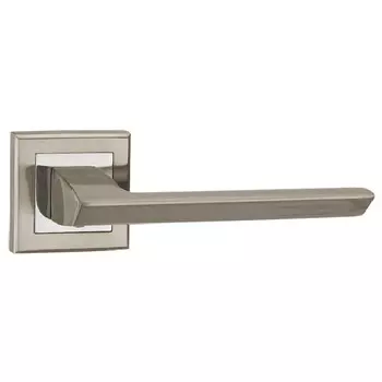 ручка дверная PUNTO Blade QL SN/CP-3 матовый никель / хром