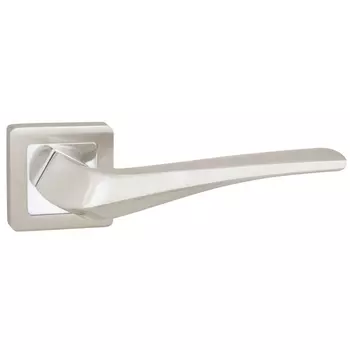 ручка дверная PUNTO Meteor QR матовый никель/хром